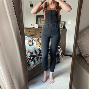 H&M Size 8 Black Jean “Bib Pants” Overalls